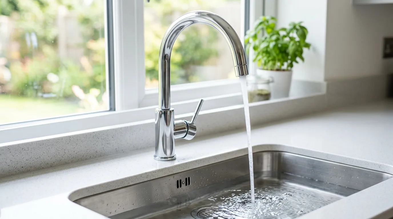 Local Plumbing Master Pros same day plumber fixing a faucet in Crescent City, IL